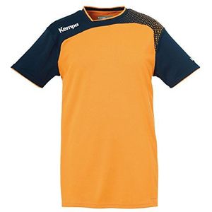 Kempa Emotion tricot jersey, oranje/marineblauw, maat 3XS