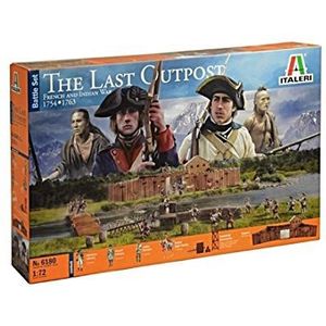 Italeri 6180 ITA6180 modelset 1:72 French and Indian War 1754-1763, meerkleurig
