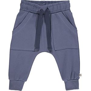 Müsli by Green Cotton Cozy Me Big Pocket Vrijetijdsbroek voor baby's, jongens, Indigo