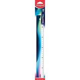 Maped, Nightfall stootvaste liniaal 30 cm, blauw 245011