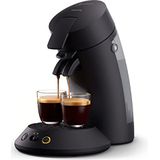 Philips Senseo Original Plus CSA210/60 Koffiepadmachine (selectie koffiesterkte, Coffee Boost-technologie, gerecycled kunststof) zwart
