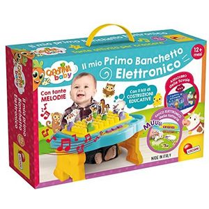 Lisciani Games 97067 Wortel voor babybanket, elektronisch, leerconsole, kinderen van 1-4 jaar, sensorische ontwikkeling, montagetafel, bouwpakket, meerkleurig,