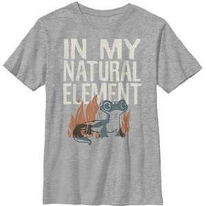 Disney Frozen 2 Bruni In My Natural Element Boys T-shirt, grijs gemêleerd Athletic S, Athletic grijs gemêleerd