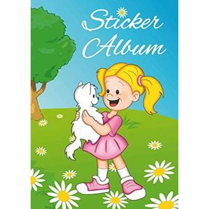 HERMA Stickeralbum 15418 DIN A5 leeg (16 pagina's, gecoat speciaal papier) verzamelstickers, 1 stickerboek voor meisjes, wit