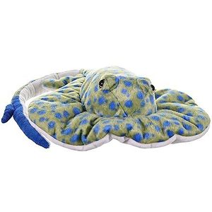 Wild Republic Cuddlekins knuffeldier, pluche dier, cadeau voor kinderen, 30 cm, blauw