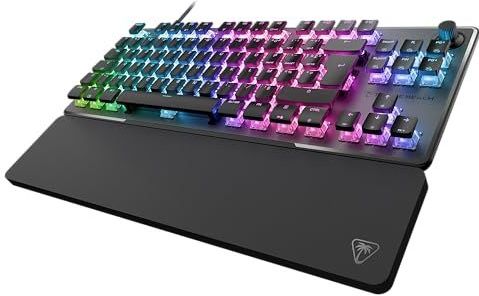 Turtle Beach Vulcan II TKL Pro - Clavier Gaming RGB mécanique magnétique, Commutateurs analogiques à Effet Hall, Design sans pavé numérique