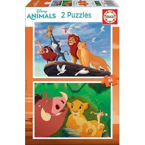 The lion king (kinderpuzzel)