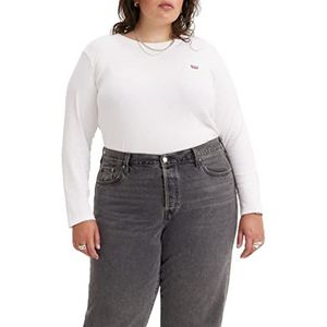 Levi's Dames shirt met lange mouwen neutraal 3XL oversized, neutraal