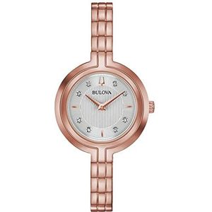 Bulova Watch 97P145, Ip-rosé, armband, Ip-rosé, armband