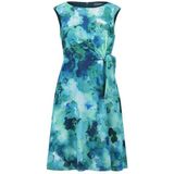 Vera Mont 0293/4800 Damesjurk, Kaki/Blauw