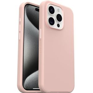 OtterBox Symmetry MagSafe beschermhoes voor iPhone 15 Pro, schokbestendig, valbescherming, dunne beschermhoes, ondersteunt 3 x meer vallen dan militaire standaard, roze