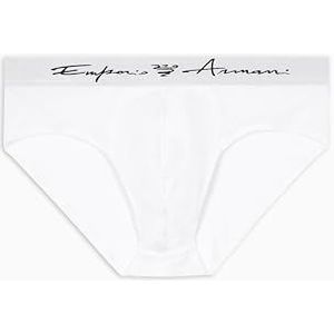 EMPORIO Armani Zachte modal slip voor heren, wit, XXL, wit, XXL, Wit.