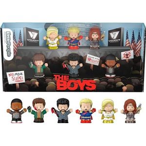 Little People Collector HVG72 The Boys in speciale editie met 6 figuren, in geschenkverpakking om te tentoonstellen voor volwassenen en fans, HVG72