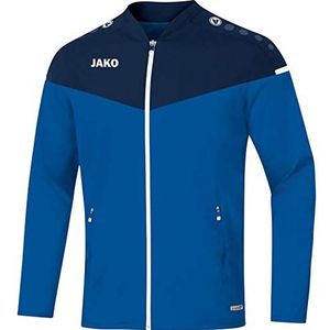 JAKO 9820 dames presentatiejack Champ 2.0, marineblauw/donkerblauw/hemelsblauw, maat 44, Royal/marineblauw