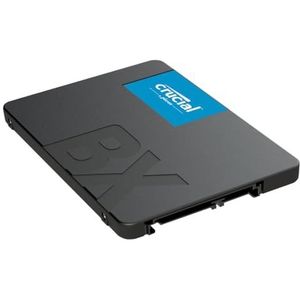 Crucial BX500 SATA SSD 2 TB, interne SSD 2,5 inch, tot 540 MB/s, compatibel met laptop en desktop (PC), 3D NAND, dynamische schrijfversnelling, SSD harde schijf - CT2000BX500SSD101