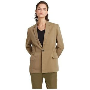 G-STAR RAW Blazer taille élastique pour femme, Beige (Safari D24253-d401-b444), XL