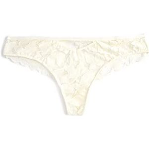Koton Lacy Hipster Panties ondergoed voor dames, Ecru (010), XS