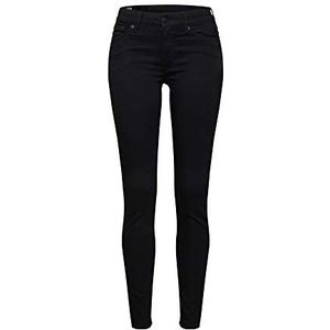 Kings of Indigo Juno High Jeans voor dames, zwart (Stay Black 6104)