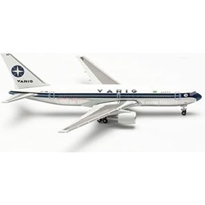Herpa schaalmodel vliegtuig Boeing 767-200 Varig schaal 1:500 lengte 9,7cm