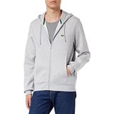 Lacoste Sh9626 Sweatshirt voor heren, Zilver China