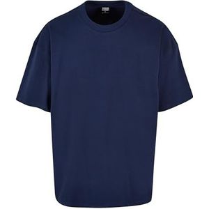 Urban Classics Extra zwaar oversized T-shirt voor heren, Donkerblauw