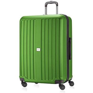 HAUPTSTADTKOFFER - X-Berg – set met 3 koffers van ABS (S, M, L), Groen, koffer groot