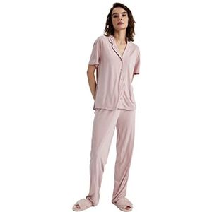 DeFacto Z5341az Pyjamaset voor dames, Roze