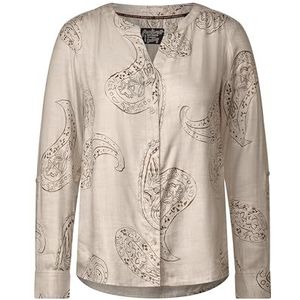 Cecil B344266 Damesblouse van viscose, Gouden zandmix