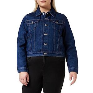 Levi's Trucker Jeansjack voor dames, Blauw (Clean Dark Authentic 0036)