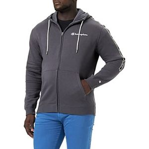 Champion American Tape Heren Zip Hoody Griggio Ferro, S, griggio ferro