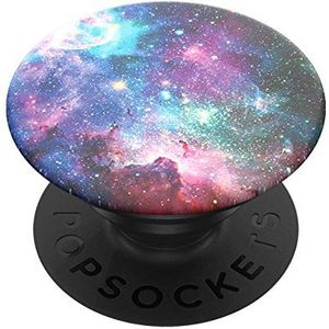 PopSockets PopGrip houder en handgreep voor smartphone en tablet met verwisselbare top – Blue Nebula