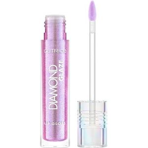 Catrice Diamond Glaze Lipgloss nr. 030 Violet direct resultaat glanzend, holografisch, glinsterend, veganistisch, zonder parabenen, zonder microplasticdeeltjes, zonder nanodeeltjes, 1 stuk