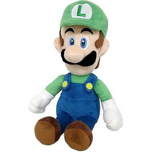 Super Mario - Luigi pluche dier - Nintendo gelicentieerd 26 cm