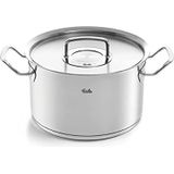 Fissler Original-Profi Collection 2022 Kookpan Laag met RVS Deksel, 24cm