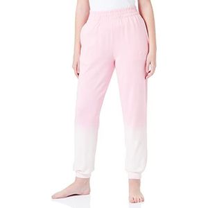 HUGO Damesbroek blush loungewear_pant, donkerroze 658