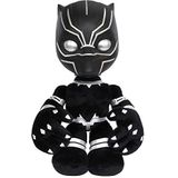 Marvel HJM24 - Black Panther Hart van Wakanda - zacht pluche dier met licht en geluid - pop voor fans en verzamelaars - Black Panther