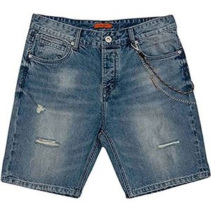 Gianni Lupo GL813Y heren jeans shorts maat 54 denim, #NAME?