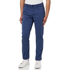 Street One MEN Pantalon chino pour homme, Bleu fumé foncé, 34W / 32L