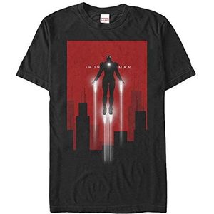 Marvel T-shirt met korte mouwen Avengers Classic - Take Off Organic T-shirt uniseks, zwart.