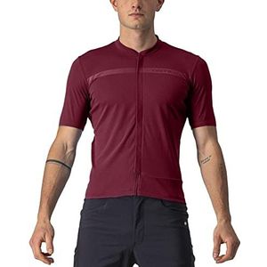 CASTELLI Jersey Allroad Unlimited T-shirt voor heren, Bordeaux