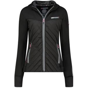 Geographical Norway Driehoek Lady Softshell dames, Zwart en roze, L