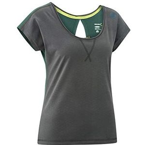 Edelrid Nofoot T-shirt voor dames, Bijna zwart