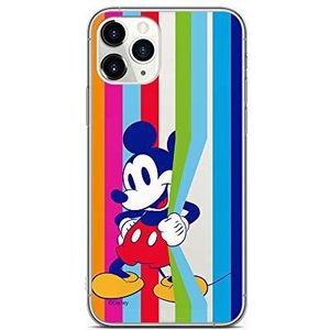 Origineel gelicentieerd product Disney Minnie en Mickey Mouse hoes voor iPhone 11 Pro Max, hoes, TPU siliconen bescherming, schokbestendig, krasbestendig