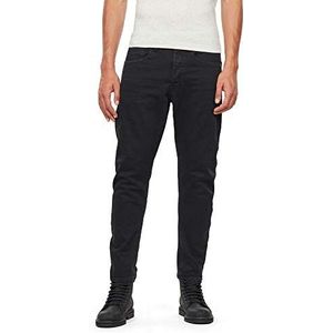 G-STAR RAW Heren Jeans Type C 3D Regular Fit, Zwart (Jet Black B479-a814)