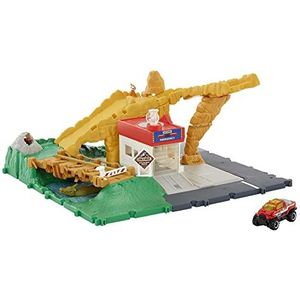 Matchbox Action Drivers Playsets met 1 1:64 schaalvoertuig voor kinderen 3 jaar oud en omhoog