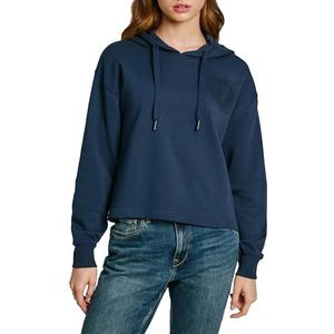 Pepe Jeans Sweat-shirt Estrid pour femme, Bleu (Bleu marine), XL