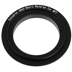 Fotodiox Macro Reverse-adapter, compatibel met 46 mm filterdraad lens op Micro Four Thirds Mount Camera's
