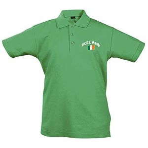 Supportershop Rugby-poloshirt voor kinderen, Ierland, Rugby, kinderen, uniseks, kinderen