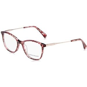 Longchamp Sportbril voor volwassenen, uniseks, gestructureerde roze, Getextureerd roze