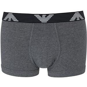 EMPORIO ARMANI Malle Logoband Texturé Homme Gris S, Melange/Gris, S